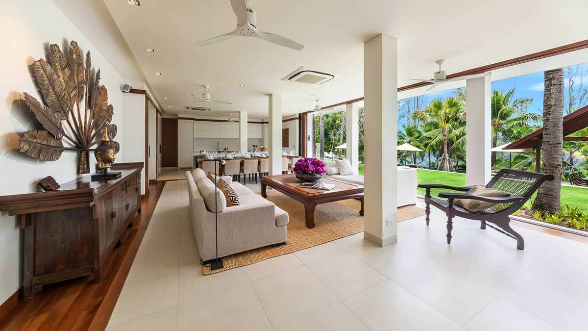 20 Villa Analaya Kamala Beach Phuket Living Dining Area