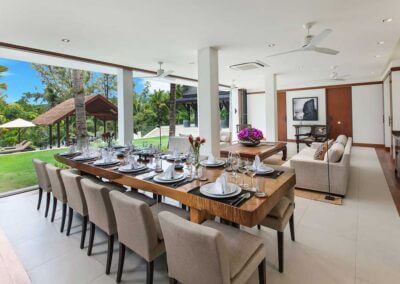 21 Villa Analaya Kamala Beach Phuket Living Dining Area